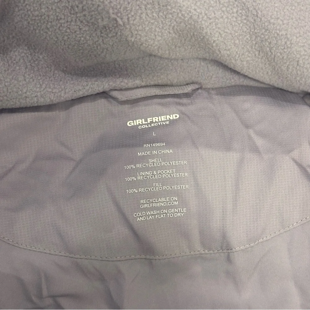 NWT Girlfriend Collective “Puffer Long Jacket” - Picture 10 of 16